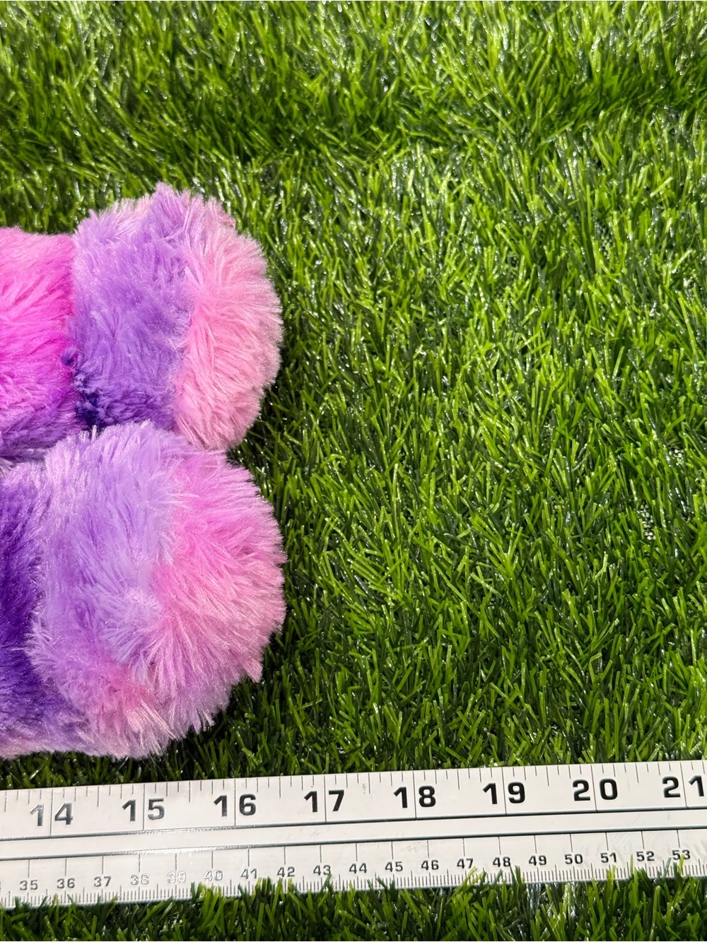 Build-A-Bear Workshop Heartables Purple Bunny Plush Purple Pink Shimmer - Picture 7 of 7
